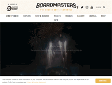 Tablet Screenshot of boardmasters.com